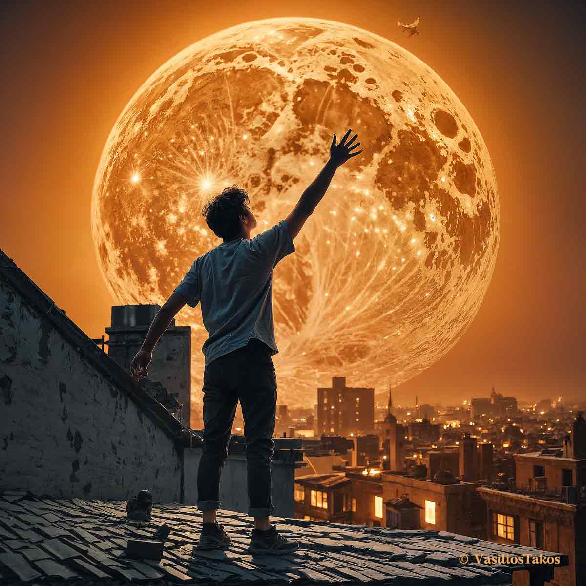 Astrological insight under the fullmoon in Sagittarius
